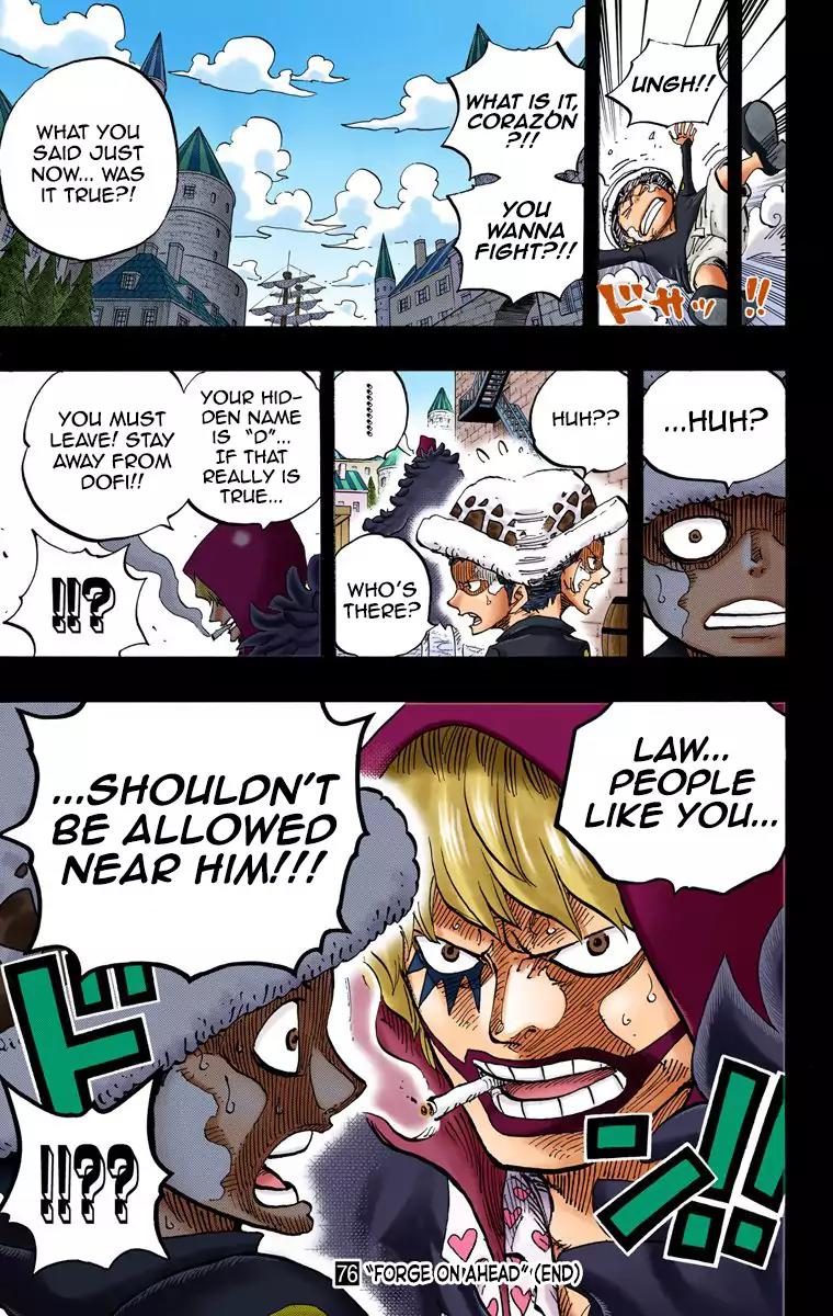 One Piece Chapter 763 - Page 17