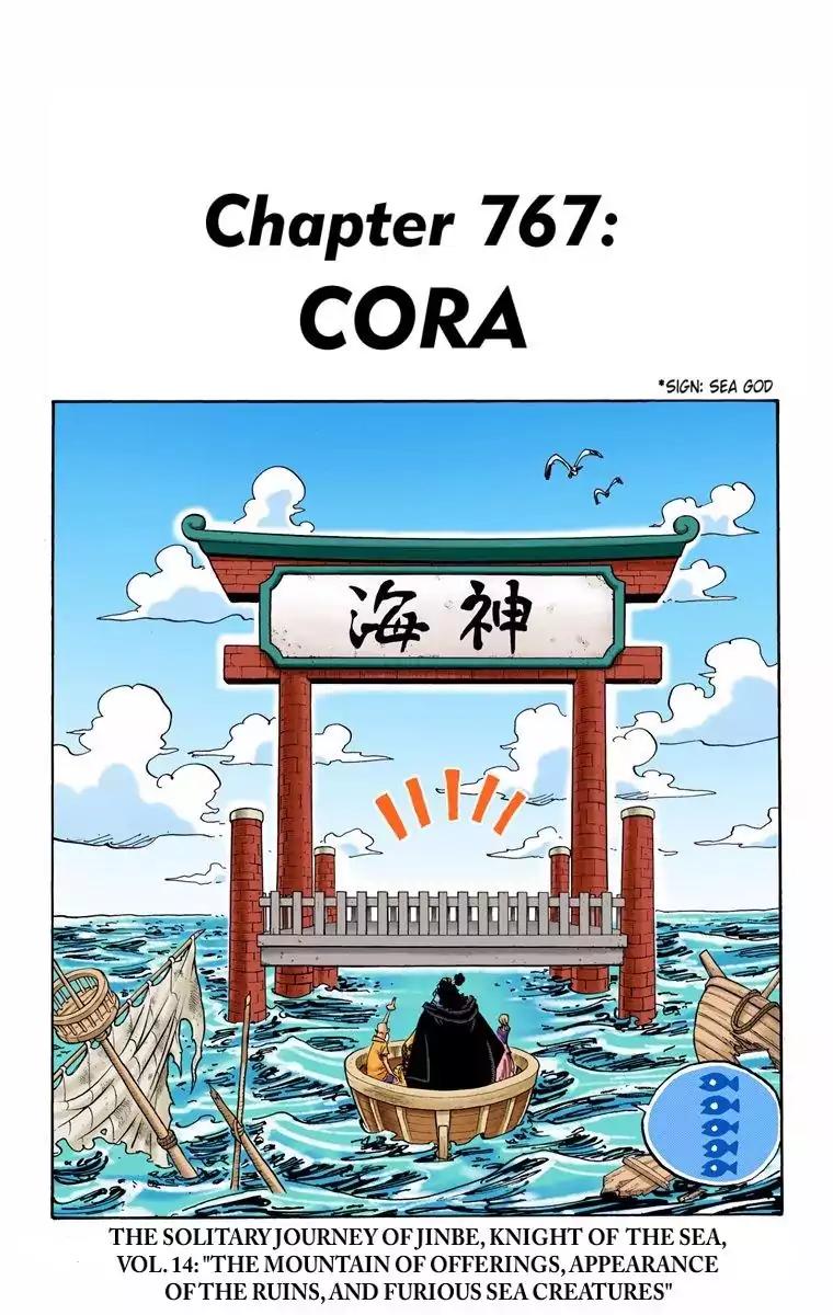 One Piece Chapter 767 - Page 1