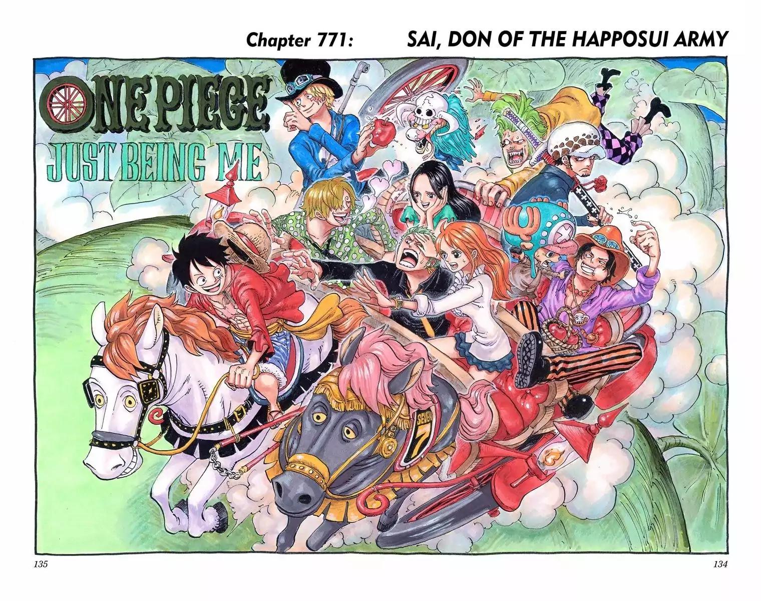 One Piece Chapter 771 - Page 1