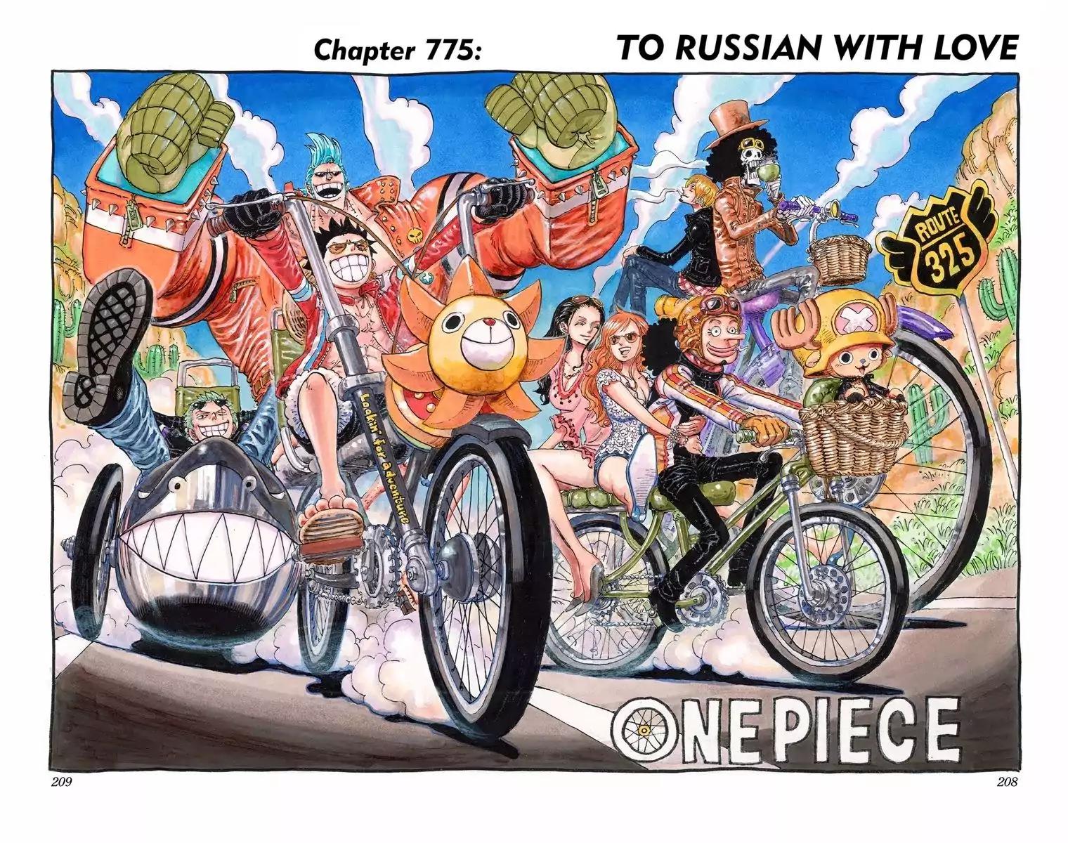 One Piece Chapter 775 - Page 1