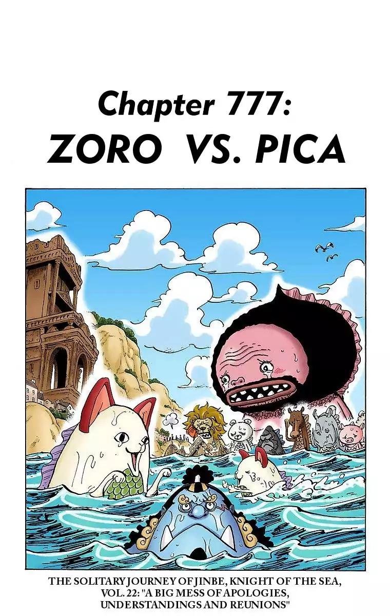 One Piece Chapter 777 - Page 1