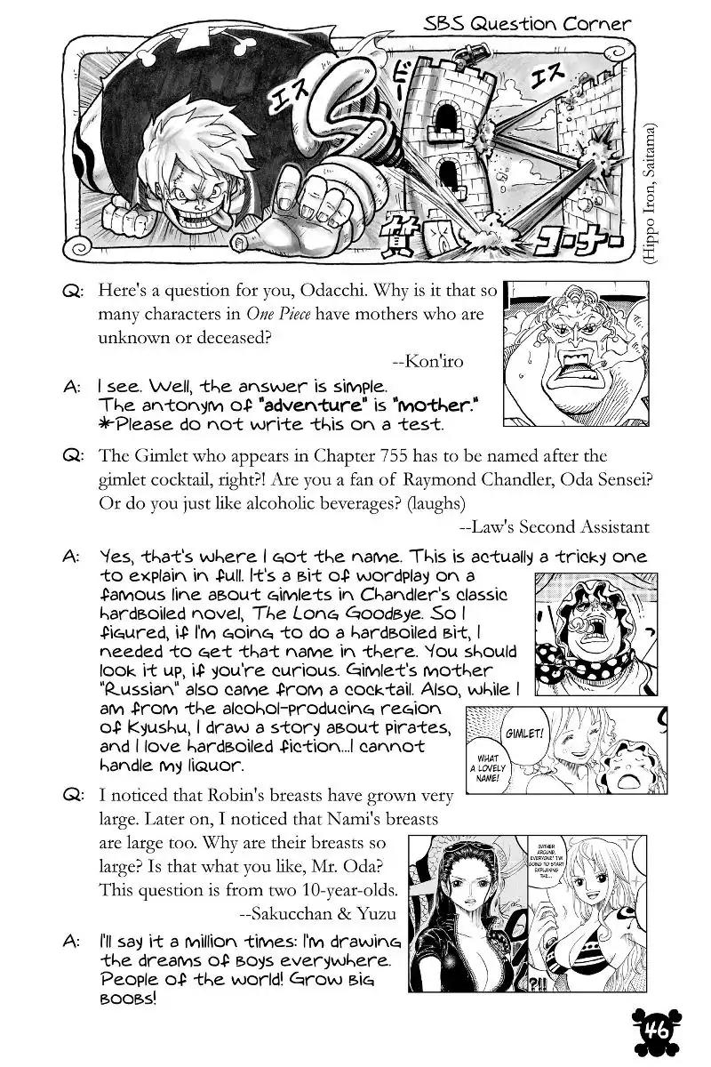 One Piece Chapter 777 - Page 19