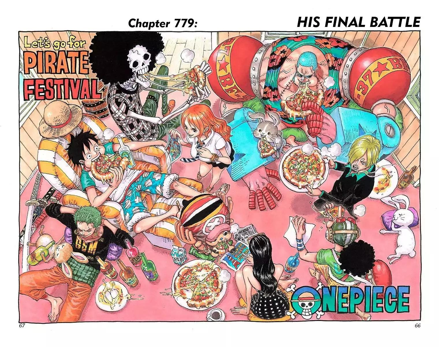 One Piece Chapter 779 - Page 1