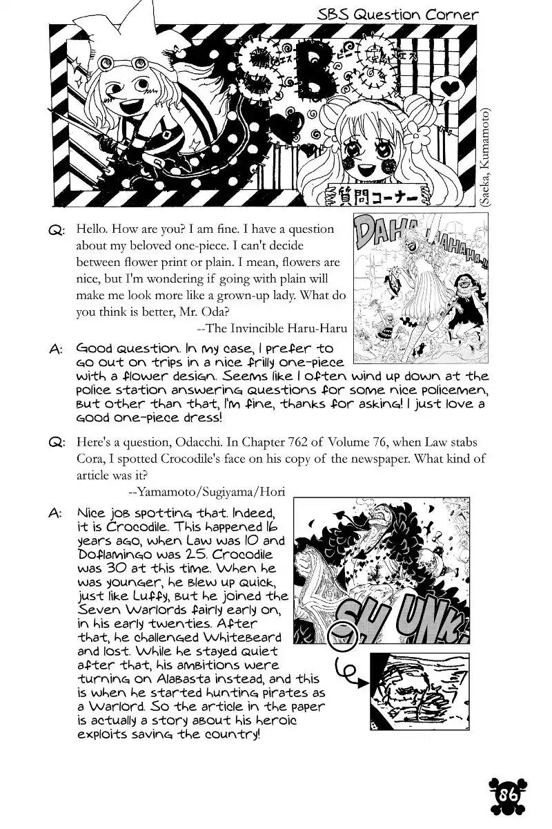 One Piece Chapter 779 - Page 18