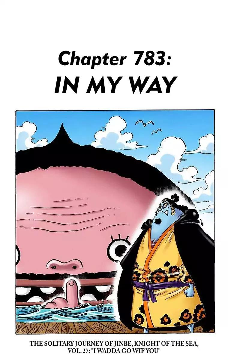 One Piece Chapter 783 - Page 1