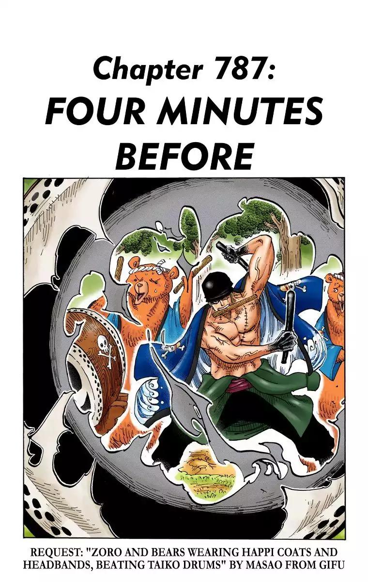 One Piece Chapter 787 - Page 1