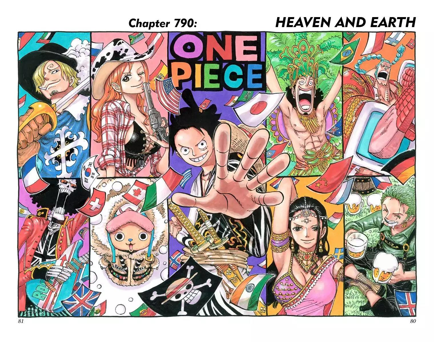 One Piece Chapter 790 - Page 1