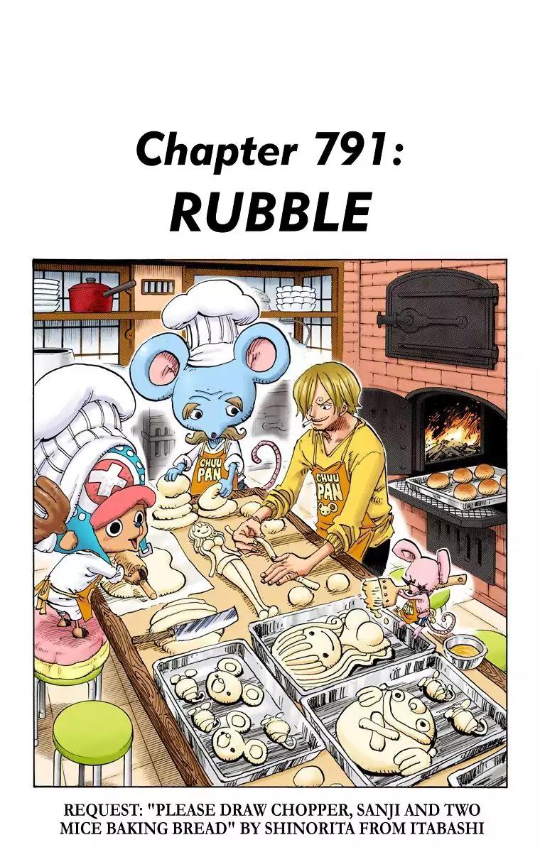 One Piece Chapter 791 - Page 1