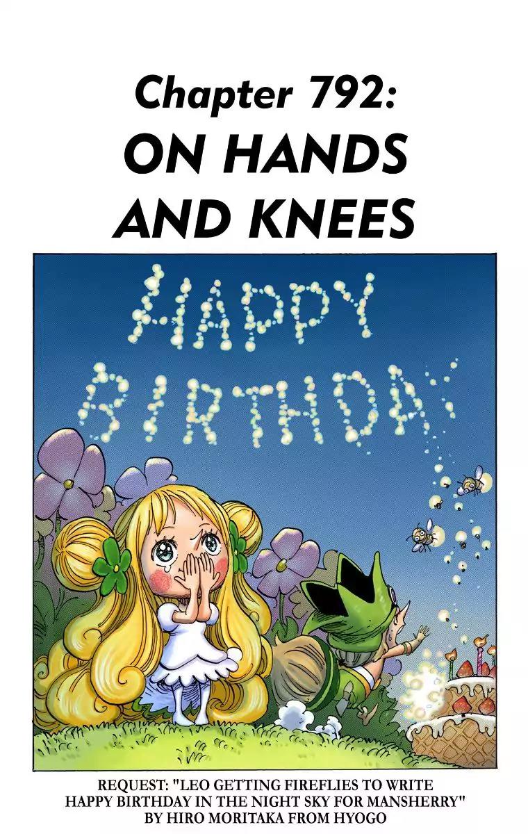 One Piece Chapter 792 - Page 1