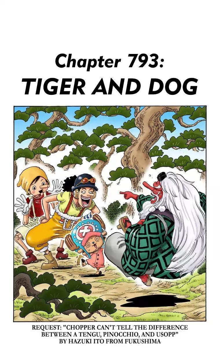 One Piece Chapter 793 - Page 1