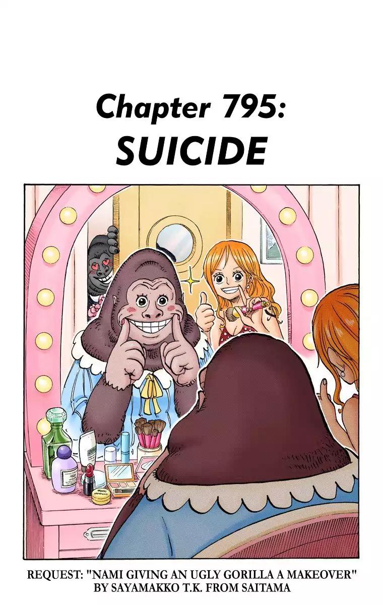 One Piece Chapter 795 - Page 1