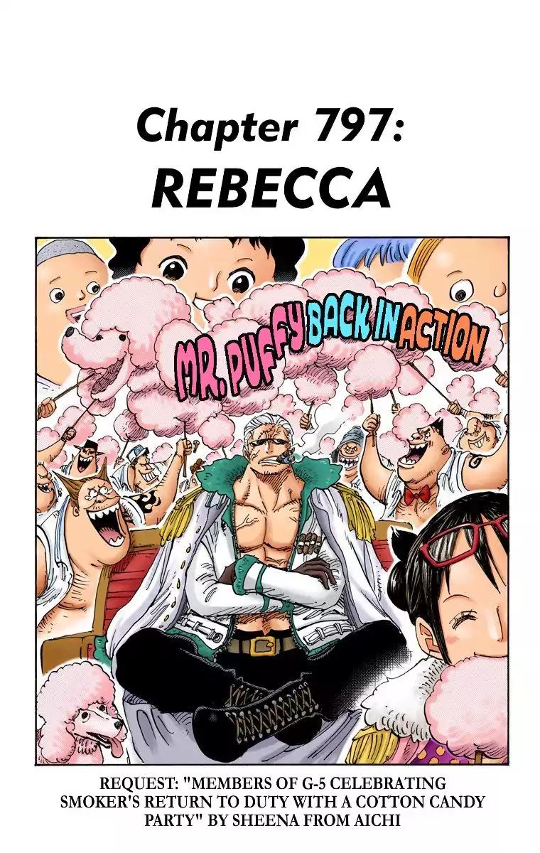 One Piece Chapter 797 - Page 1