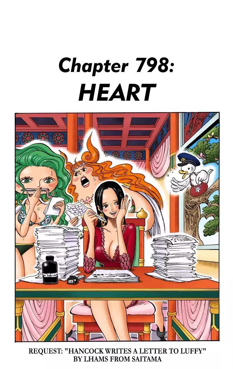 One Piece Chapter 798 - Page 1