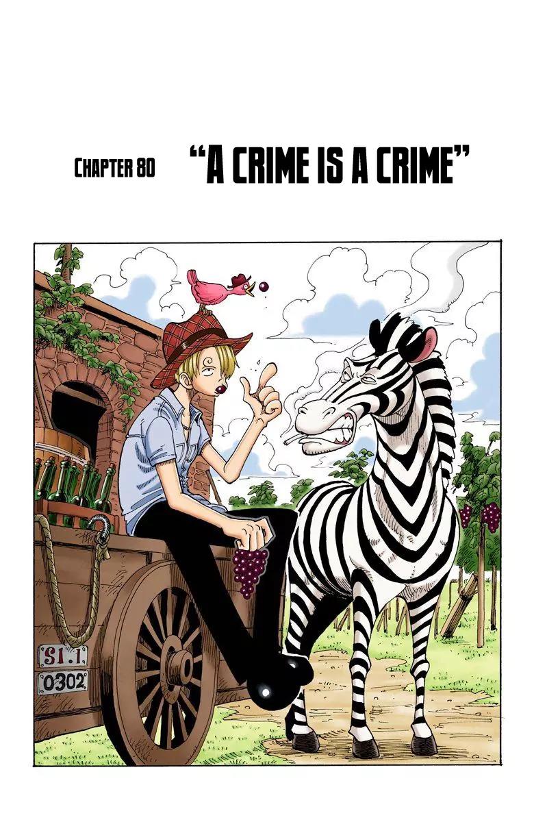 One Piece Chapter 80 - Page 1