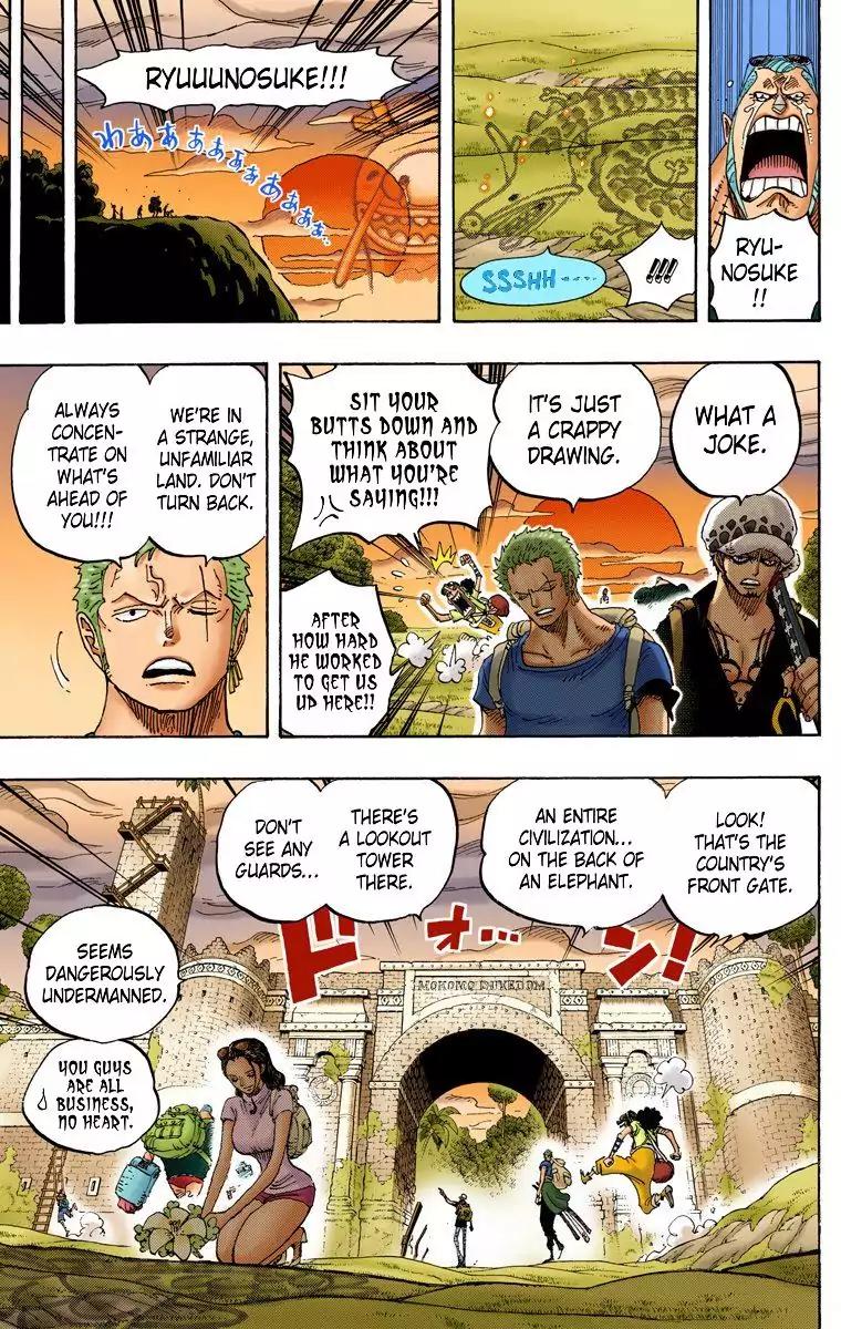 One Piece Chapter 804 - Page 9