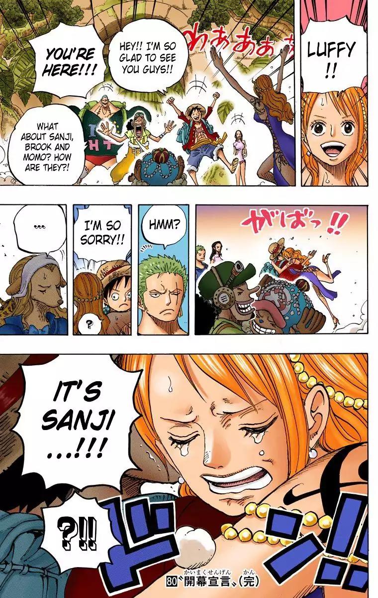 One Piece Chapter 806 - Page 16