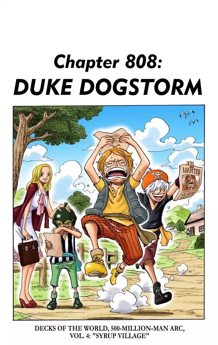 One Piece Chapter 808 - Page 1