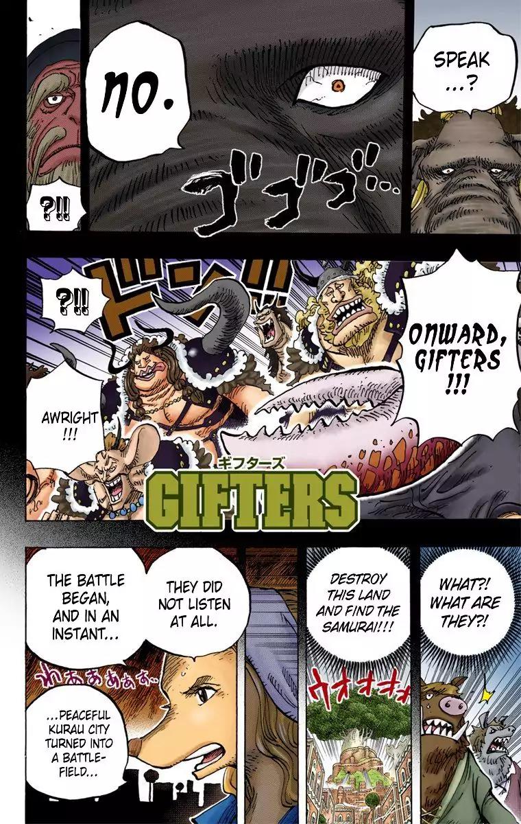 One Piece Chapter 808 - Page 9