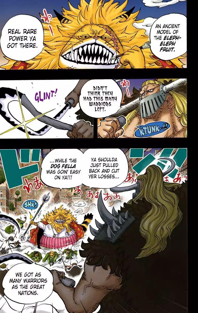 One Piece Chapter 810 - Page 3