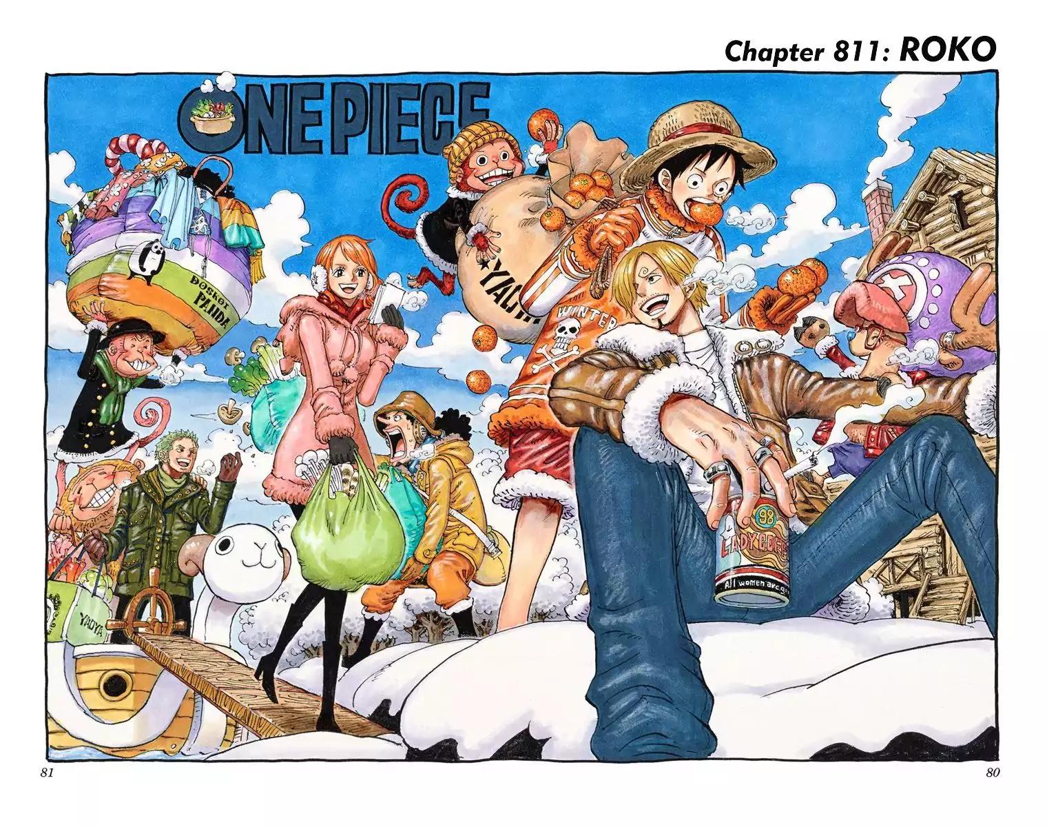 One Piece Chapter 811 - Page 1