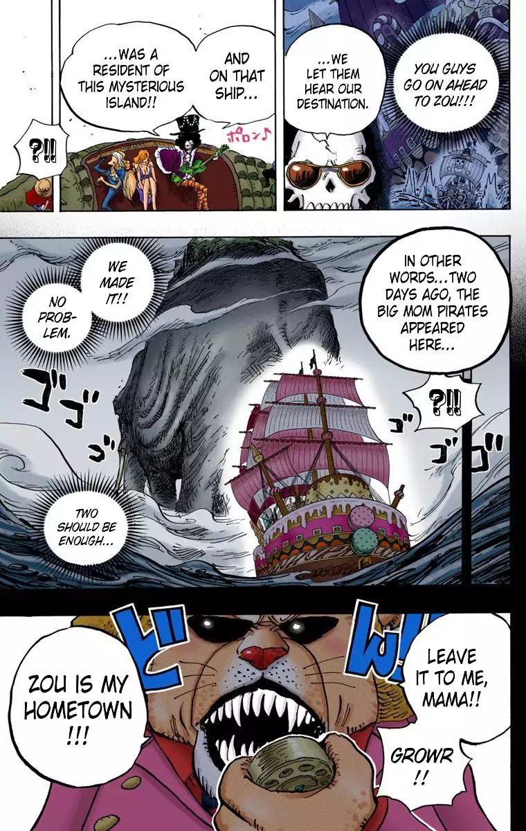 One Piece Chapter 811 - Page 19