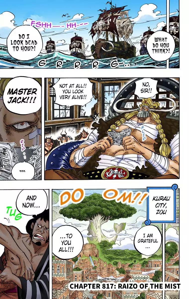 One Piece Chapter 817 - Page 10