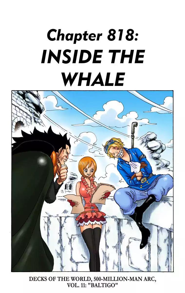 One Piece Chapter 818 - Page 1