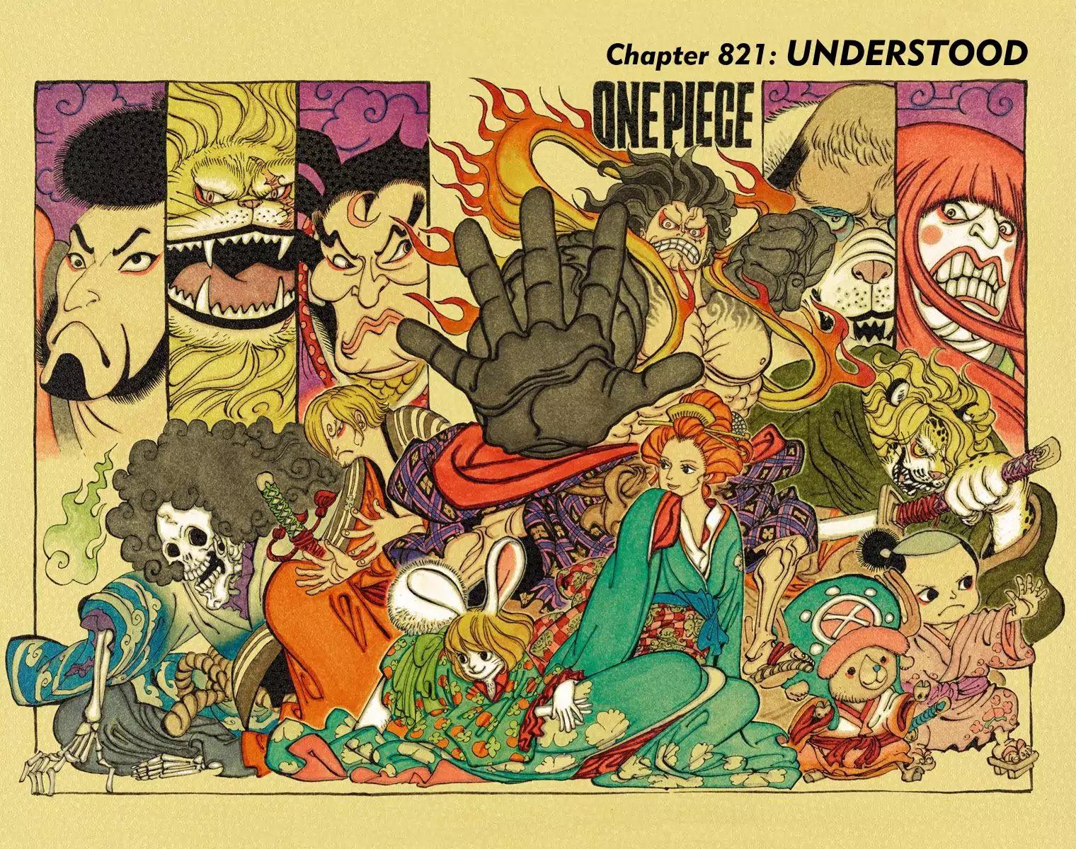 One Piece Chapter 821 - Page 1