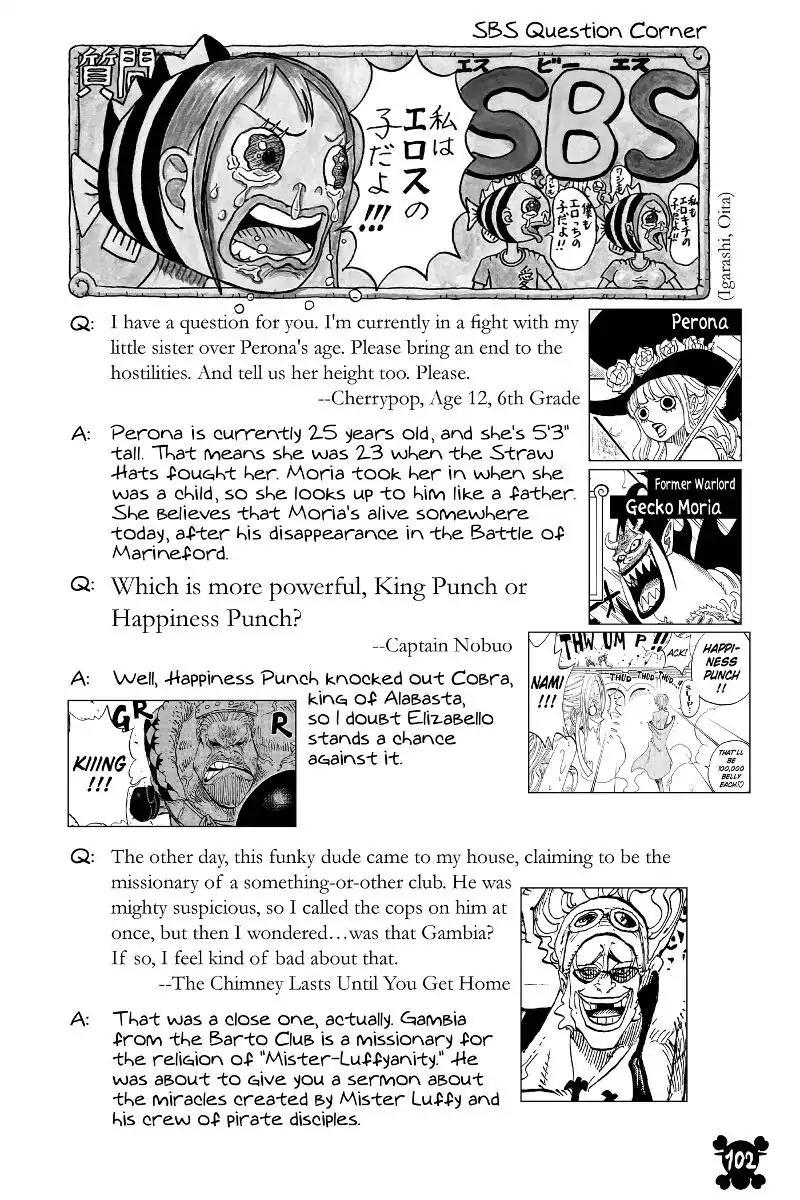 One Piece Chapter 821 - Page 19