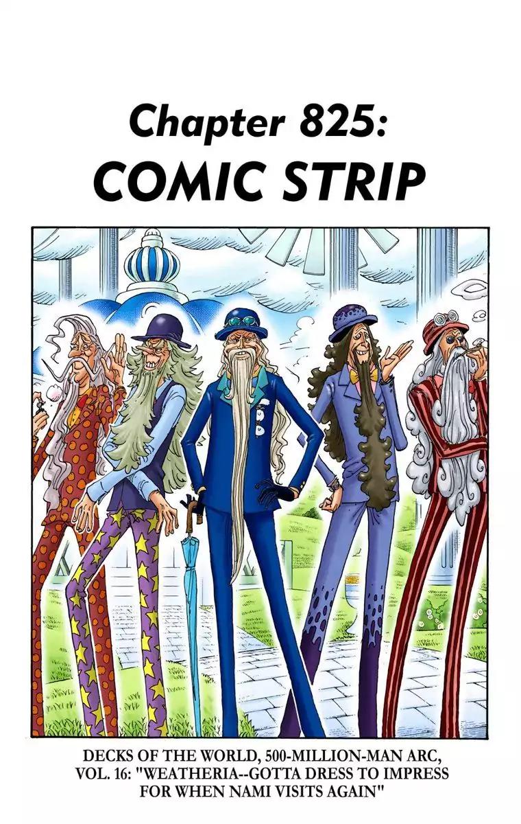 One Piece Chapter 825 - Page 1
