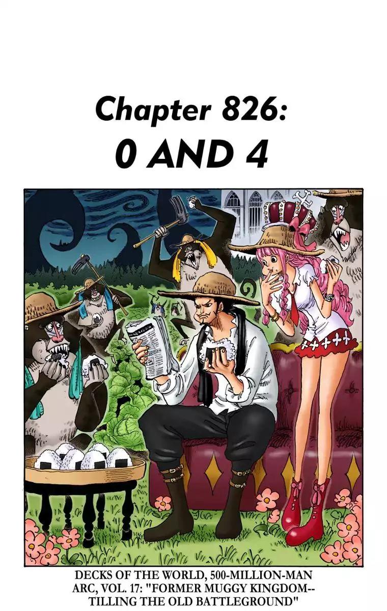 One Piece Chapter 826 - Page 1