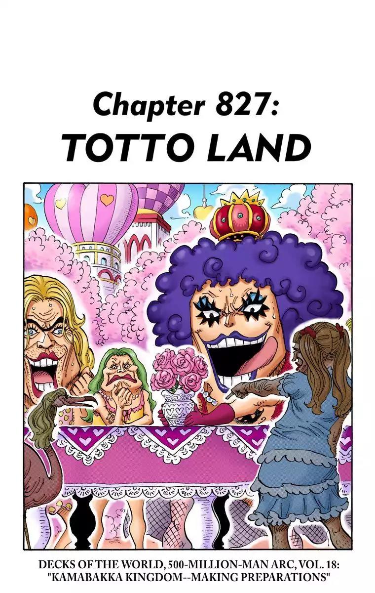 One Piece Chapter 827 - Page 1