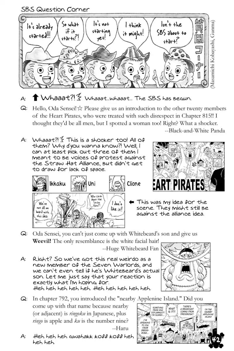 One Piece Chapter 829 - Page 16