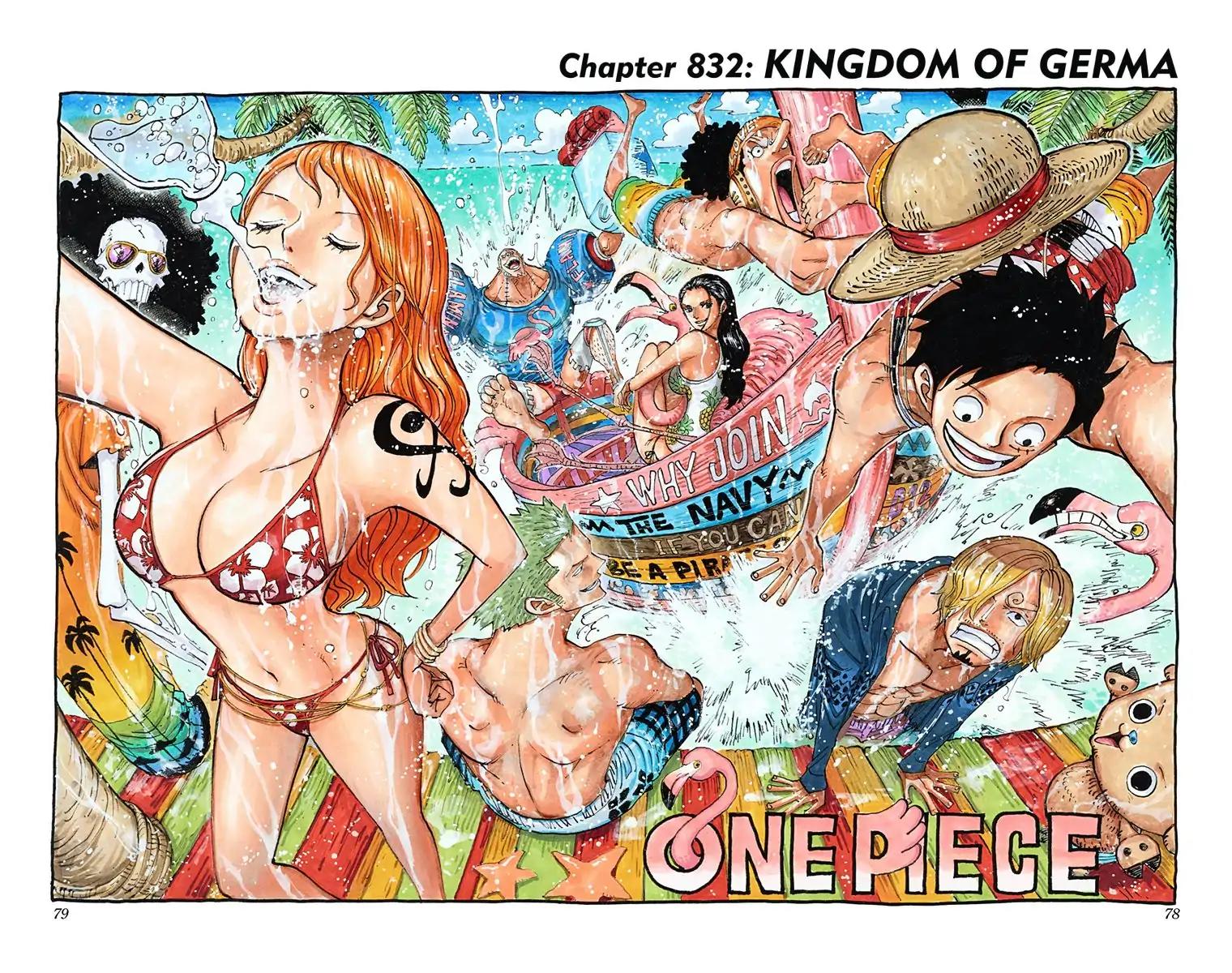 One Piece Chapter 832 - Page 1