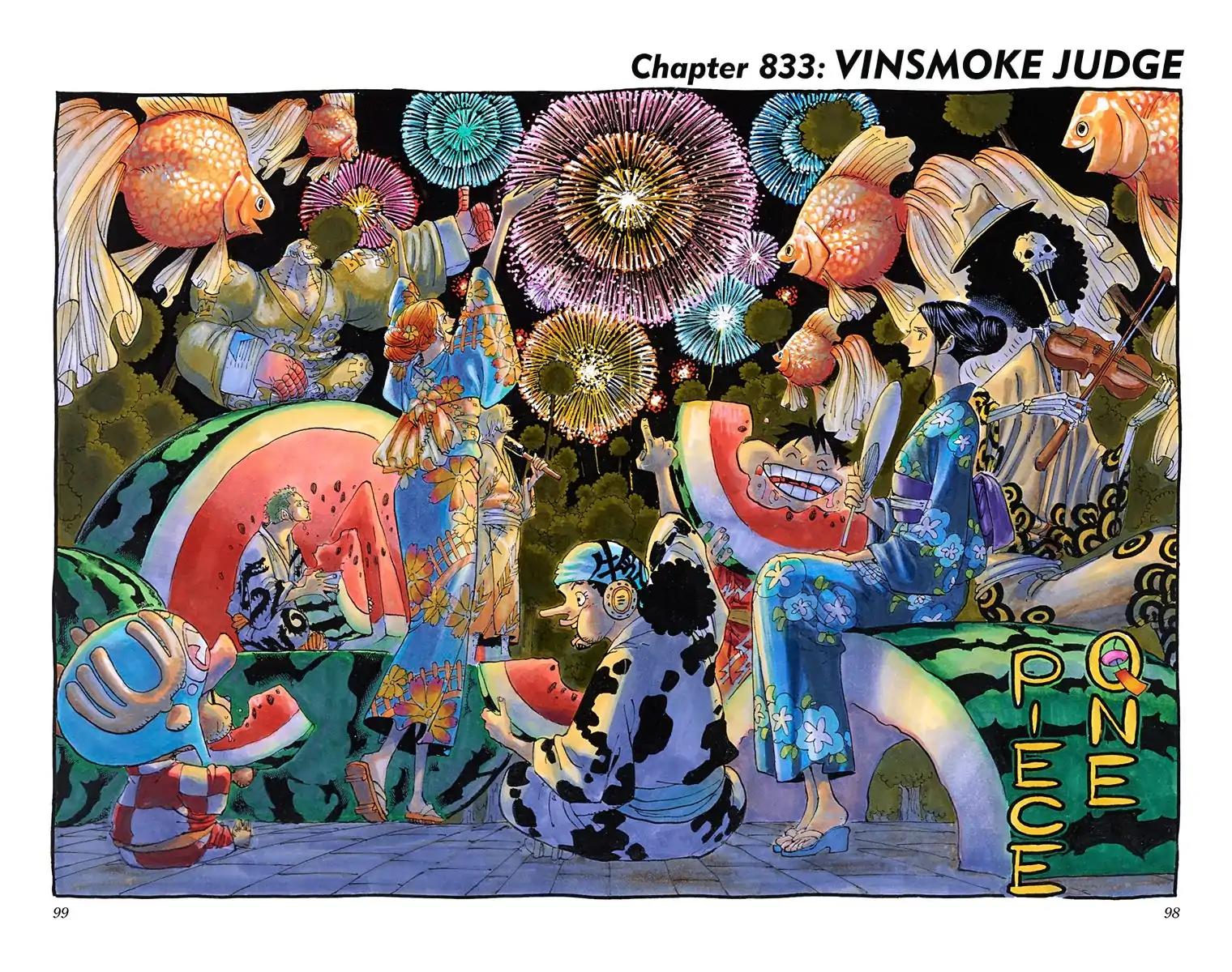One Piece Chapter 833 - Page 1
