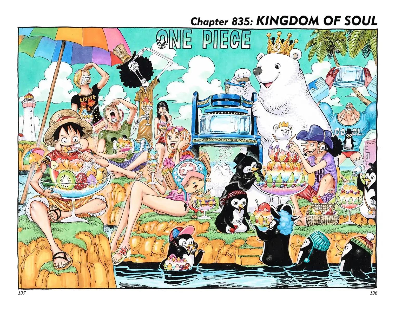 One Piece Chapter 835 - Page 1