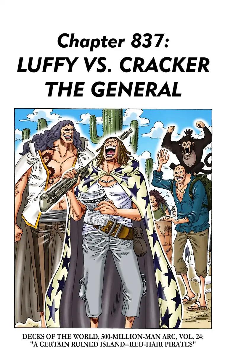 One Piece Chapter 837 - Page 1