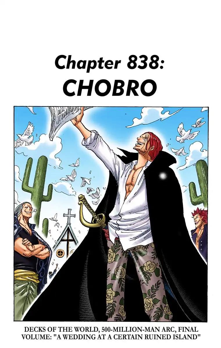 One Piece Chapter 838 - Page 1