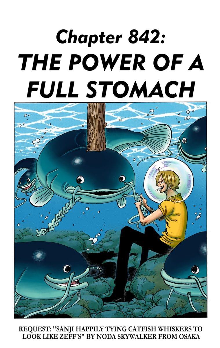 One Piece Chapter 842 - Page 1