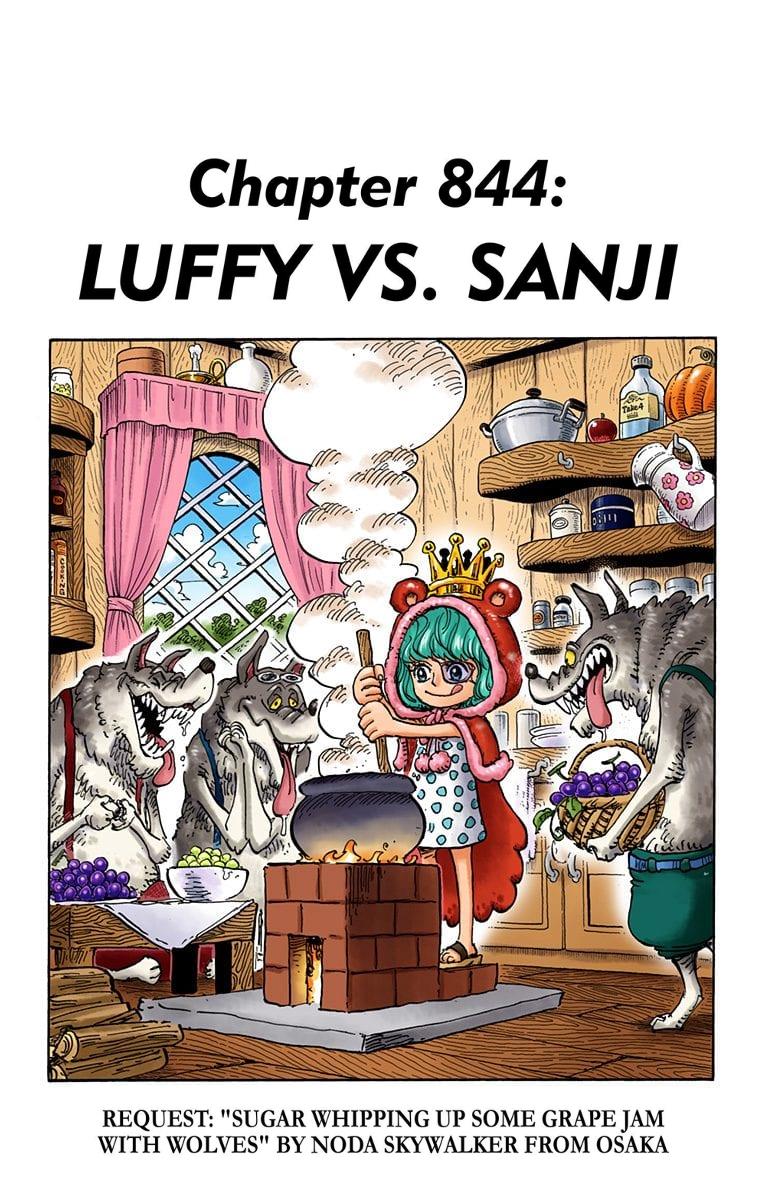 One Piece Chapter 844 - Page 1