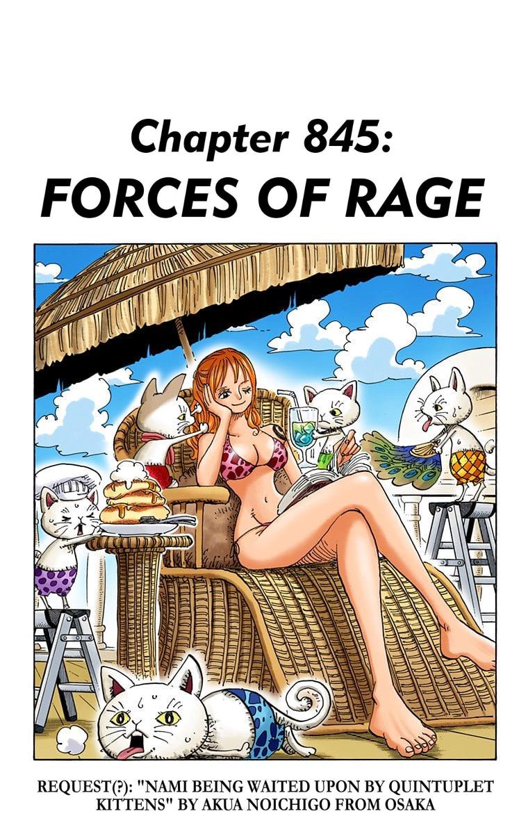 One Piece Chapter 845 - Page 1
