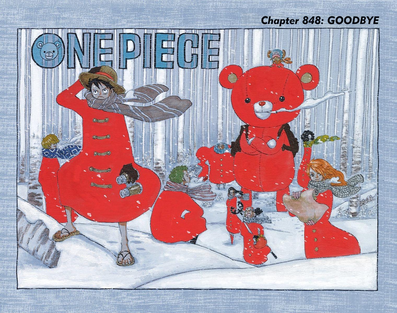One Piece Chapter 848 - Page 1