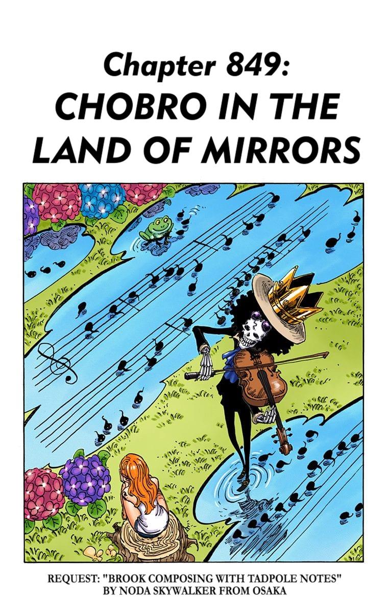 One Piece Chapter 849 - Page 6