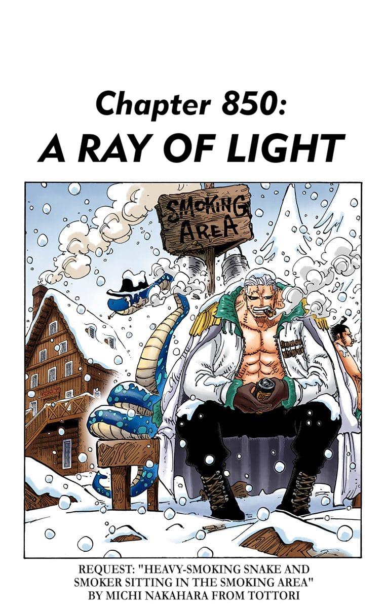 One Piece Chapter 850 - Page 1