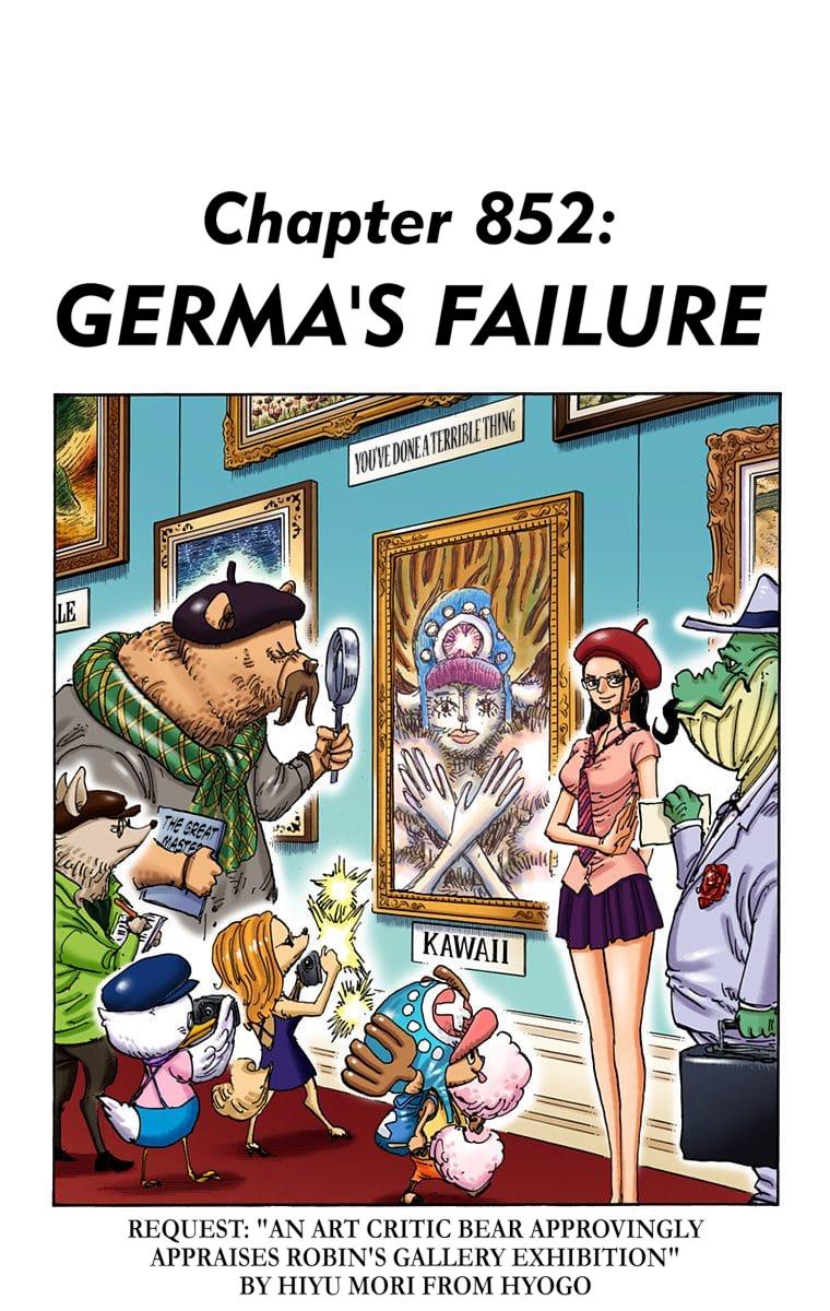 One Piece Chapter 852 - Page 1