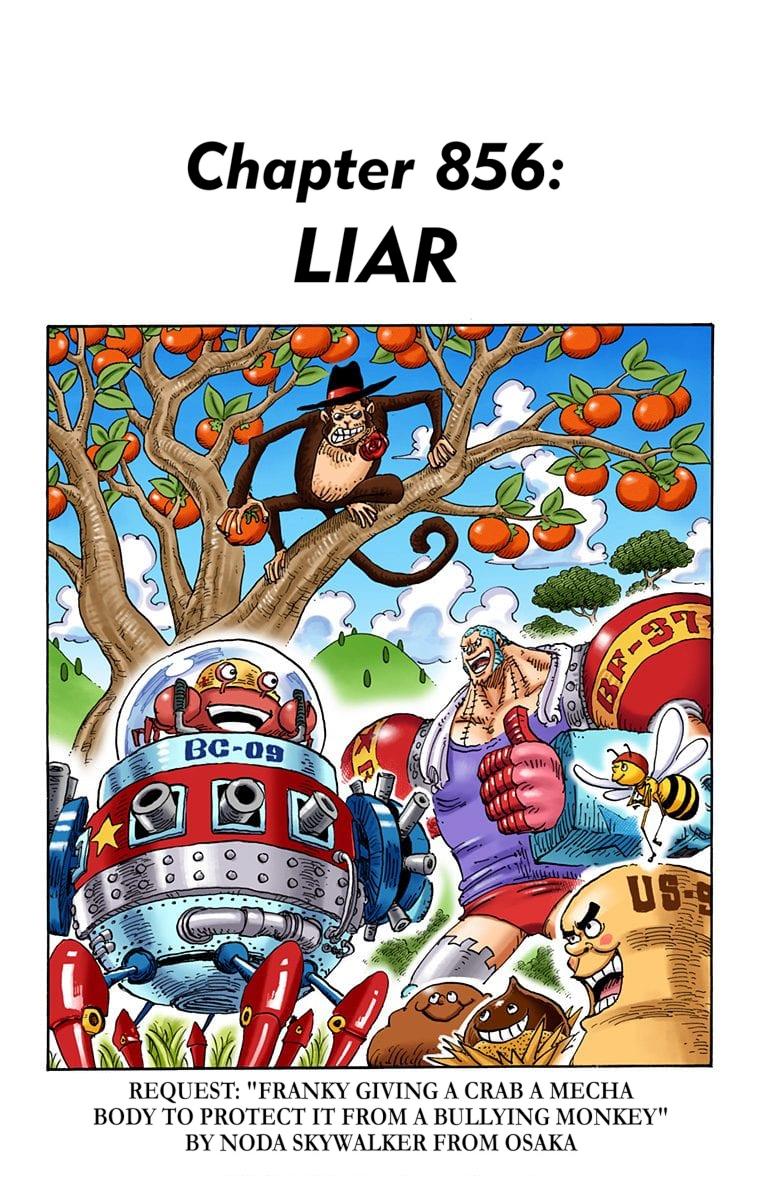 One Piece Chapter 856 - Page 1