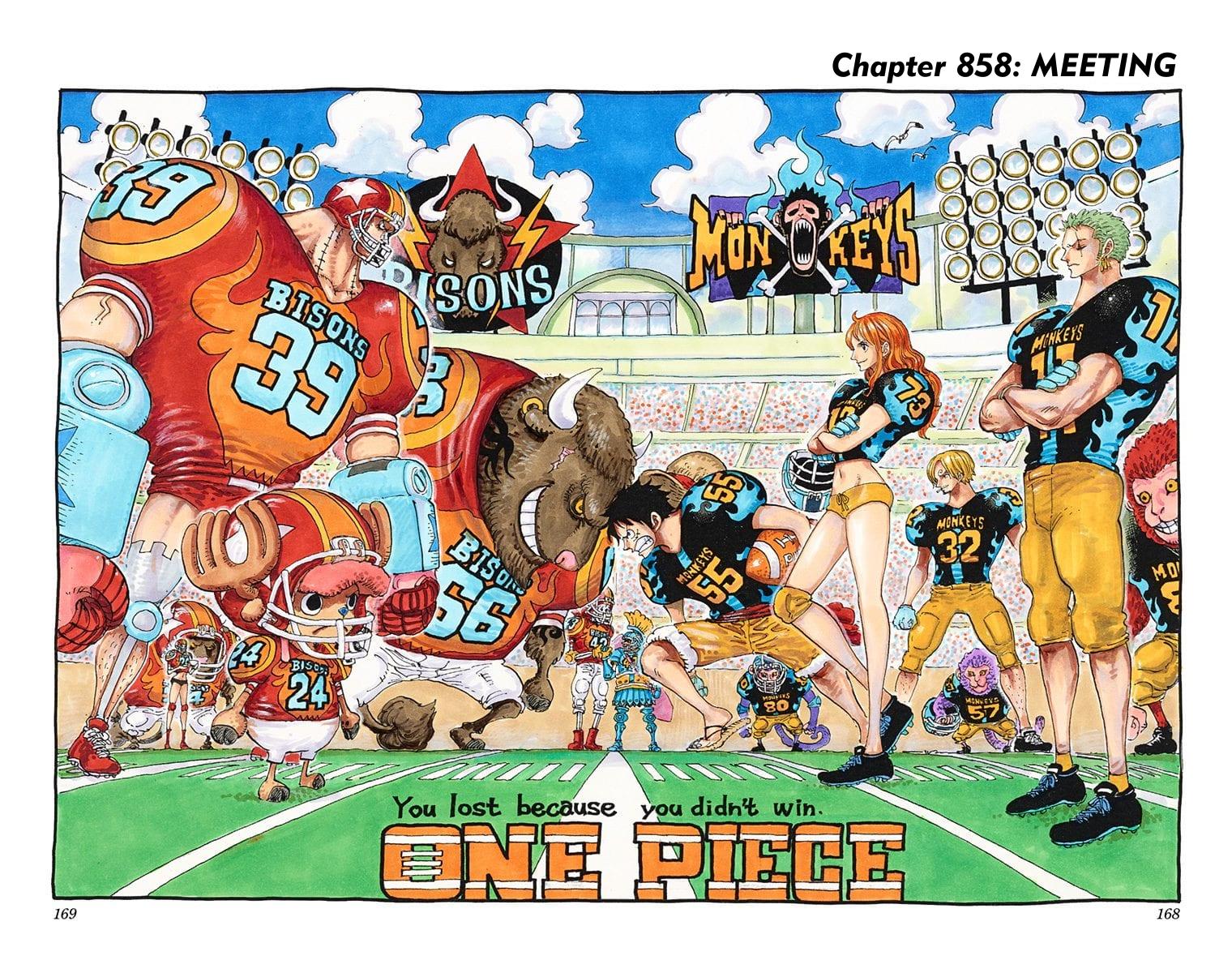One Piece Chapter 858 - Page 1