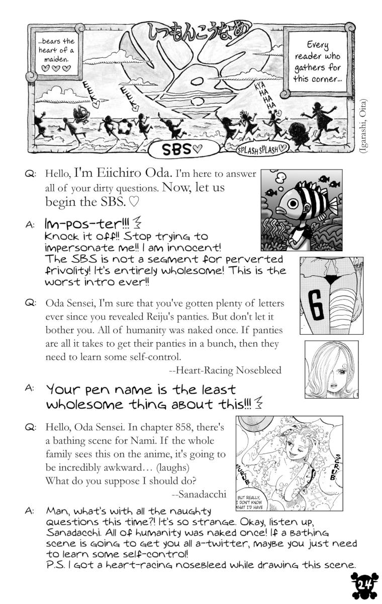 One Piece Chapter 859 - Page 22