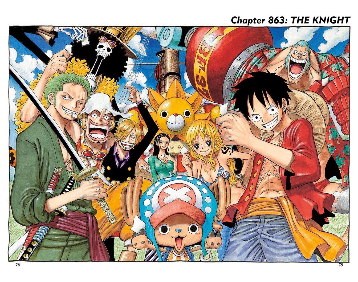 One Piece Chapter 863 - Page 1