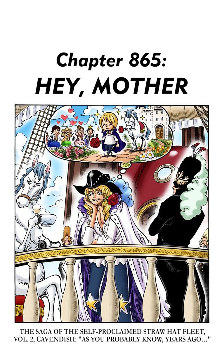 One Piece Chapter 865 - Page 1